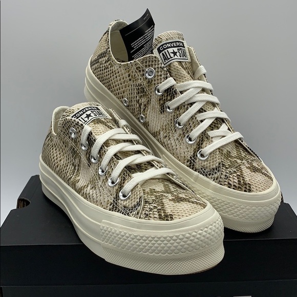 CONVERSE CTAS LIFT OX PLATFORM egret - Picture 2 of 16